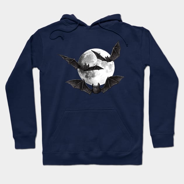 Bats - Creatures of the Night Hoodie by LittleBunnySunshine